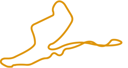 La piste de Rallye terre La piste de Rallye terre