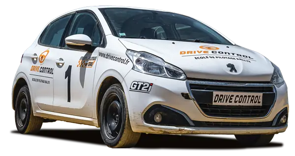 Peugeot 208 préparée pour le rallye sur terre