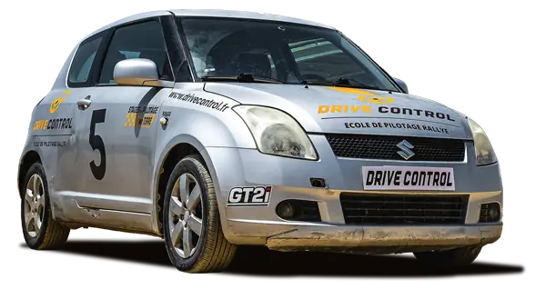 Suzuki Swift DSI préparée pour le rallye sur terre